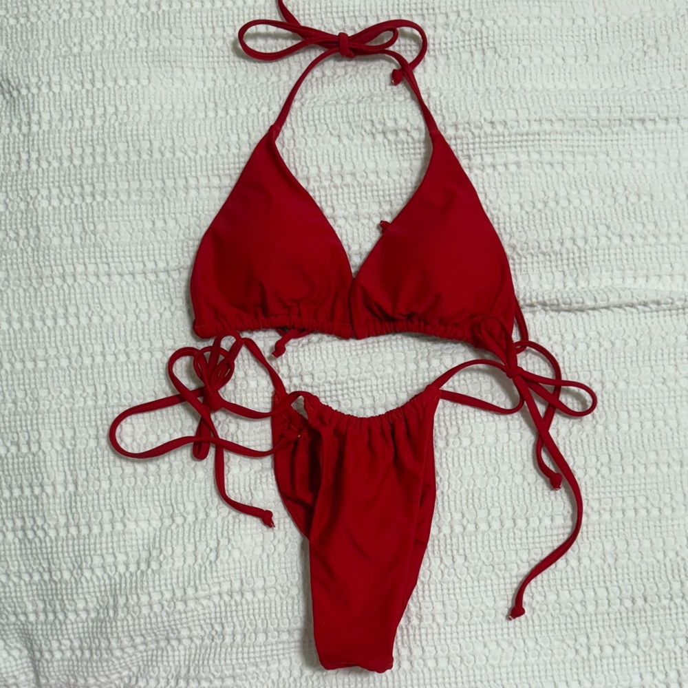 Red Bikini Set - image 1